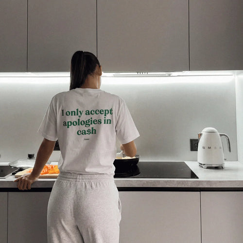 ACCEPT APOLOGIES IN CA$H
