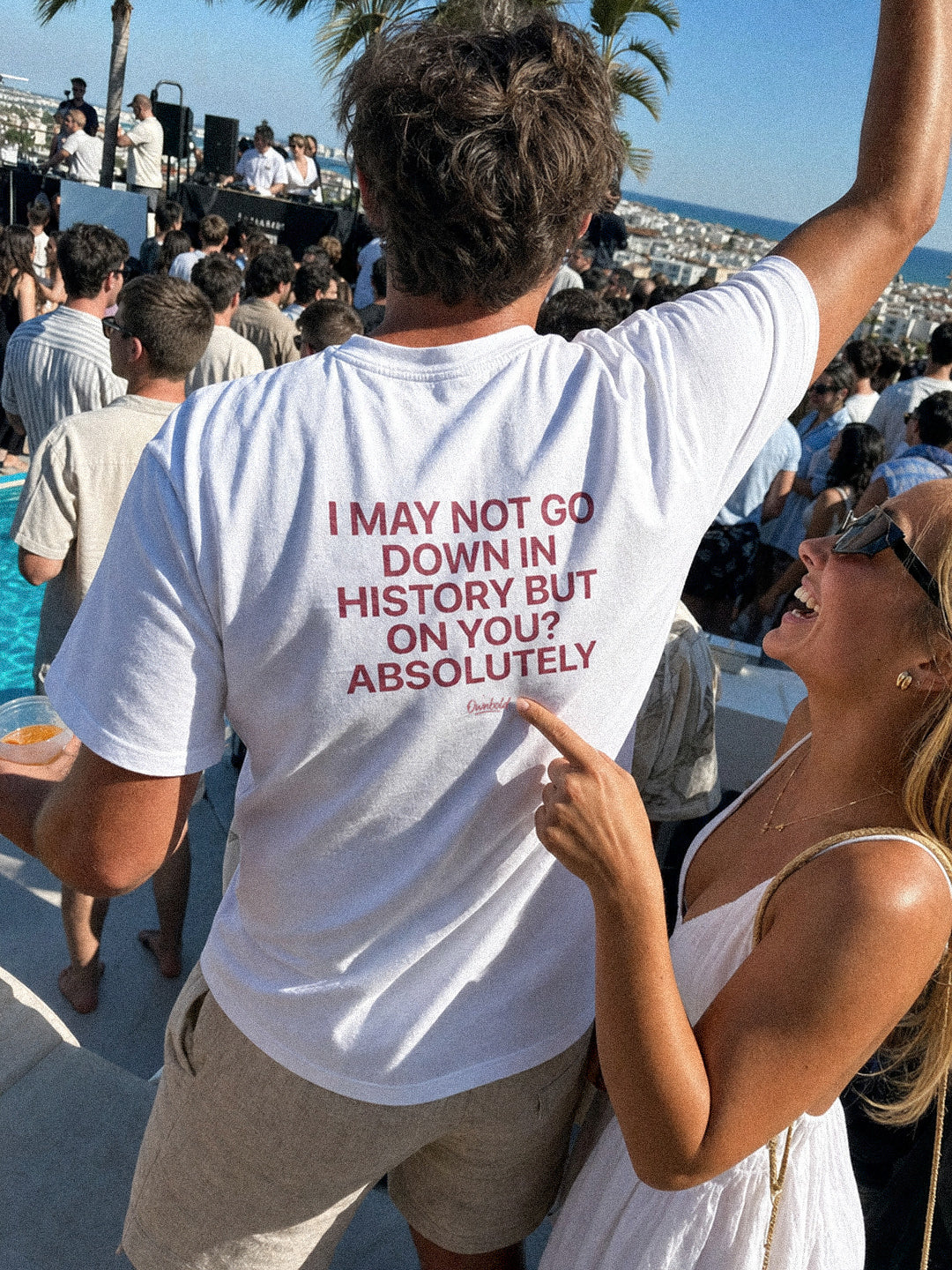 I MAY NOT GO DOWN IN HISTORY